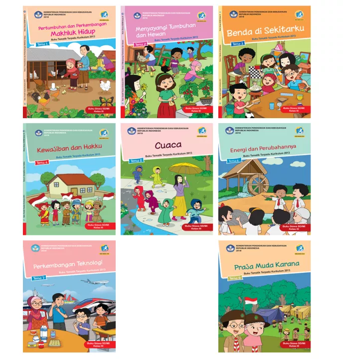 Detail Buku Siswa Kelas 3 Sd Tema 8 Nomer 14