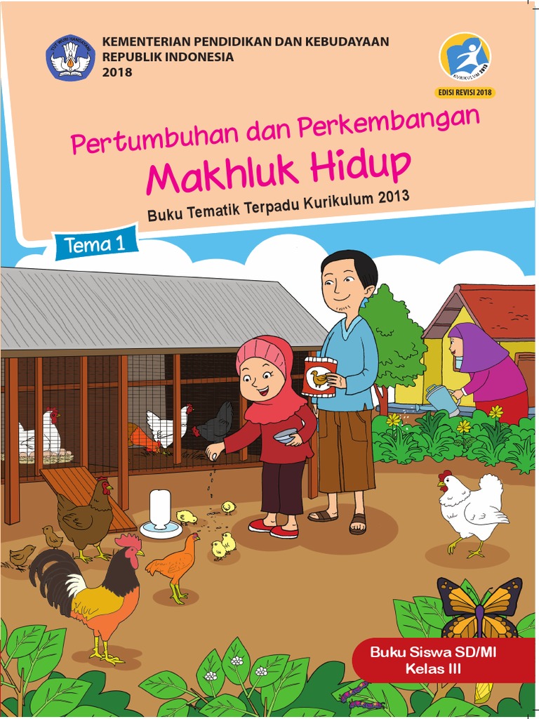 Detail Buku Siswa Kelas 3 Tema 1 Nomer 2