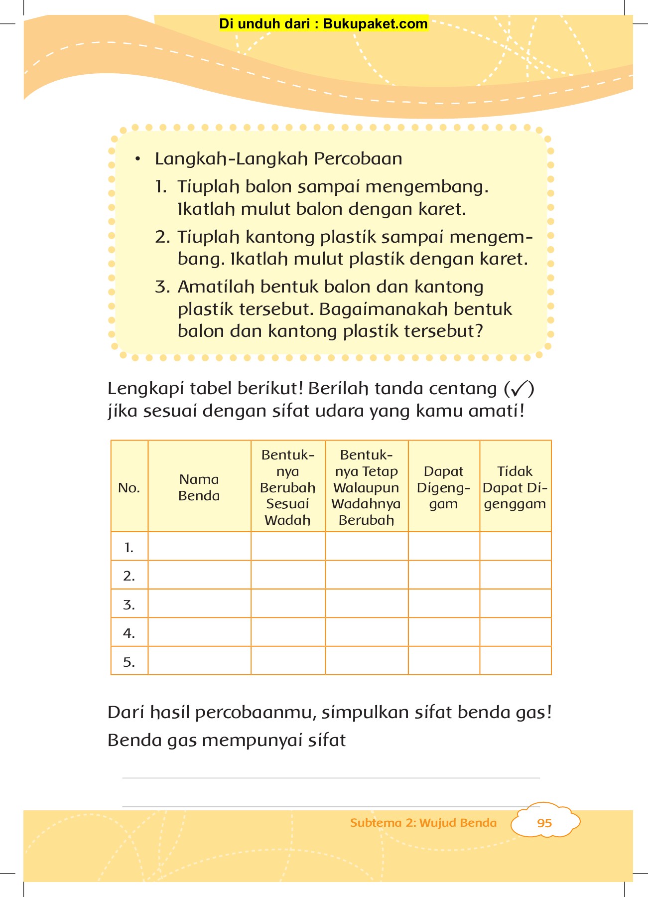 Detail Buku Siswa Kelas 3 Tema 3 Nomer 25