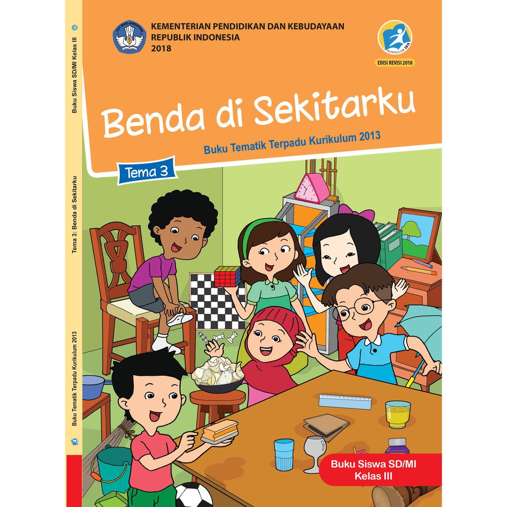 Detail Buku Siswa Kelas 3 Tema 3 Benda Di Sekitarku Nomer 2