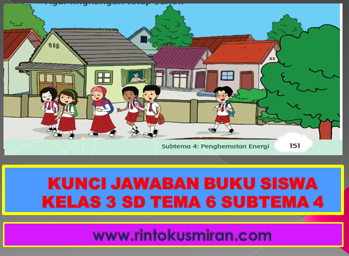 Detail Buku Siswa Kelas 3 Tema 6 Nomer 49