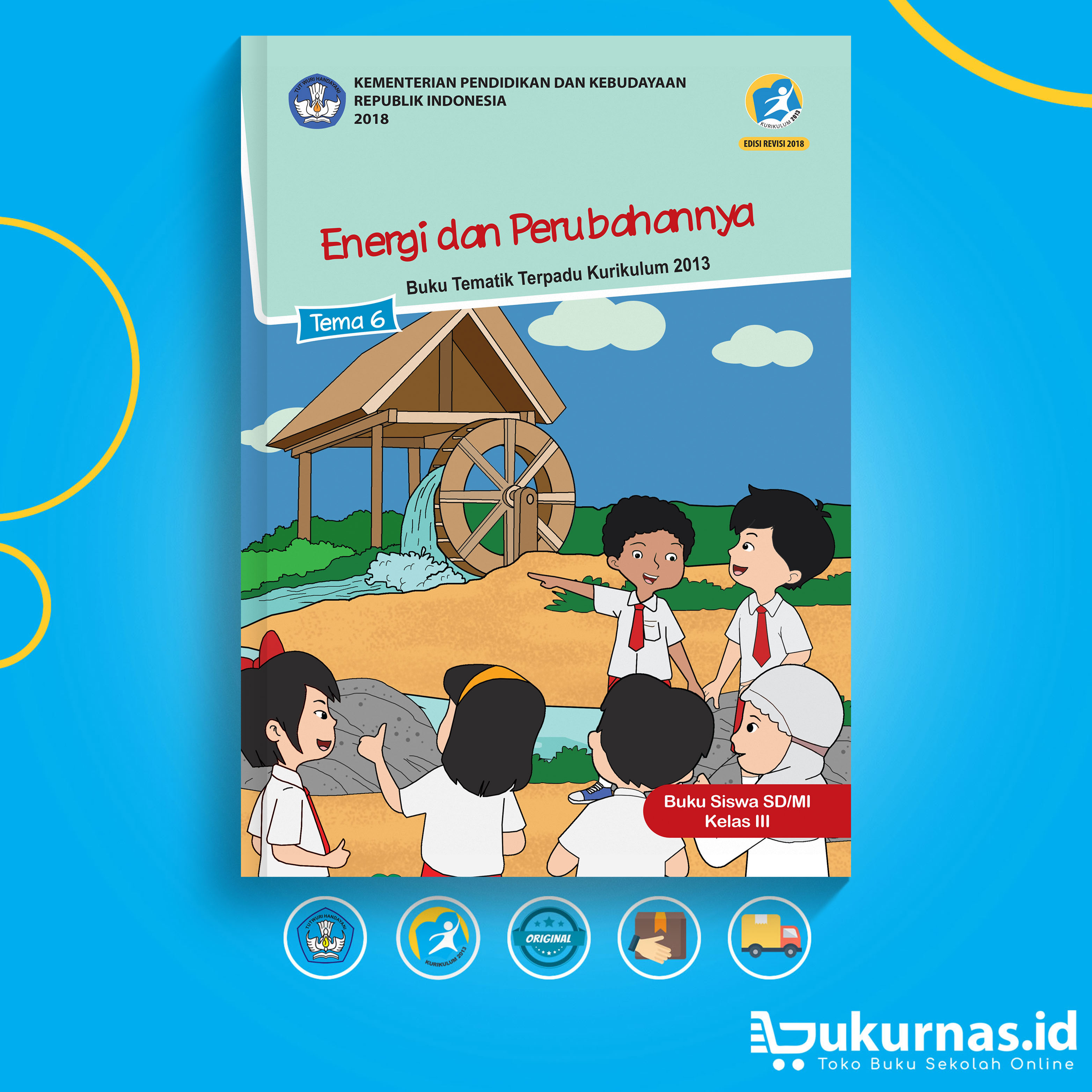 Detail Buku Siswa Kelas 3 Tema 6 Revisi 2018 Nomer 16