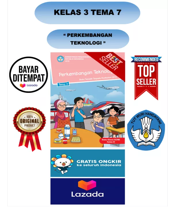 Detail Buku Siswa Kelas 3 Tema 7 Perkembangan Teknologi Nomer 57