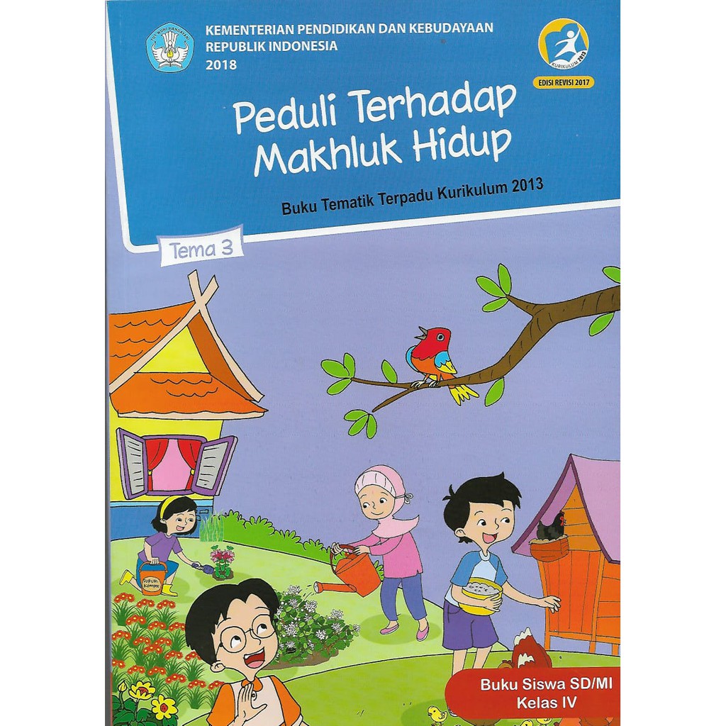 Detail Buku Siswa Kelas 4 Tema 1 Revisi 2018 Nomer 56