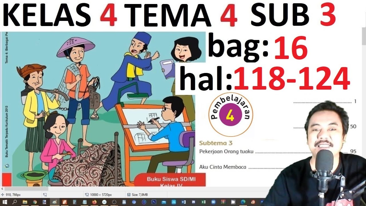 Detail Buku Siswa Kelas 4 Tema 4 Nomer 21