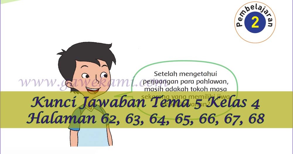 Detail Buku Siswa Kelas 4 Tema 4 Nomer 47