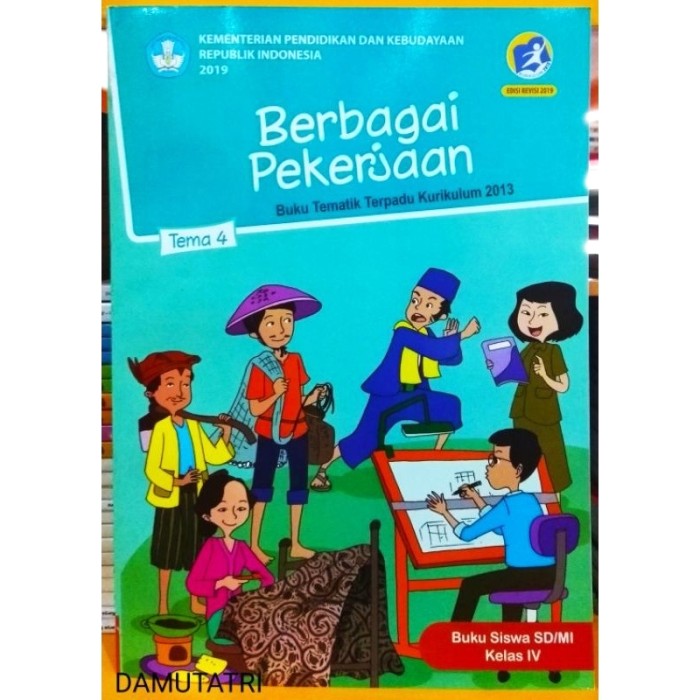 Detail Buku Siswa Kelas 4 Tema 4 Nomer 48