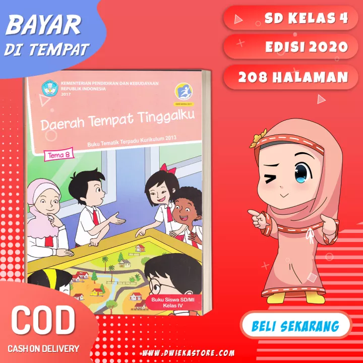 Detail Buku Siswa Kelas 4 Tema 8 Revisi 2017 Nomer 40