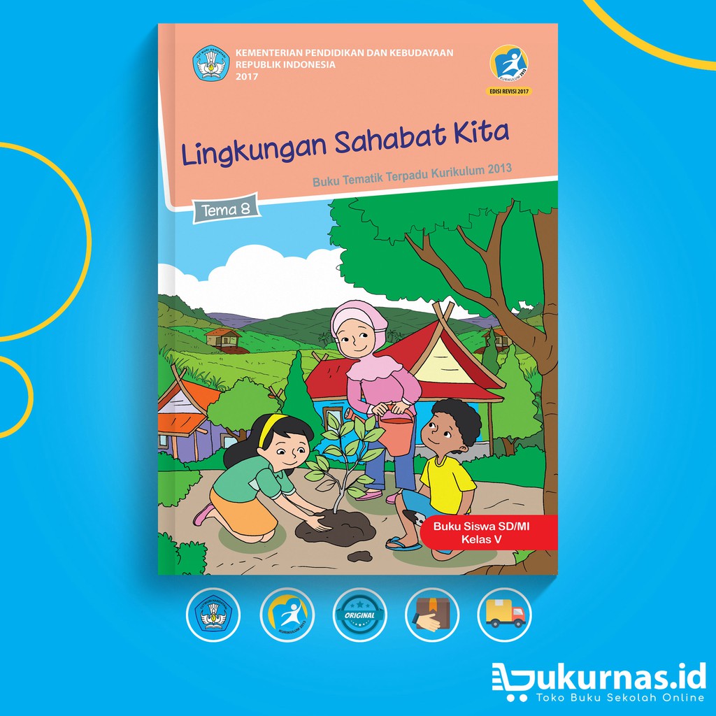 Detail Buku Siswa Kelas 5 Tema 8 Nomer 5