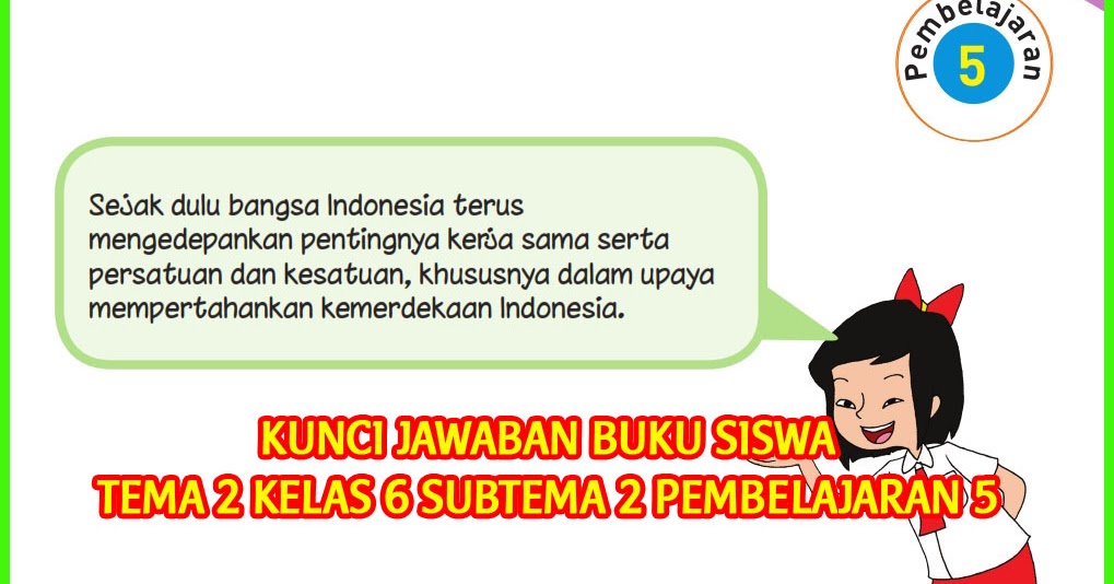 Detail Buku Siswa Kelas 6 Tema 2 Nomer 33