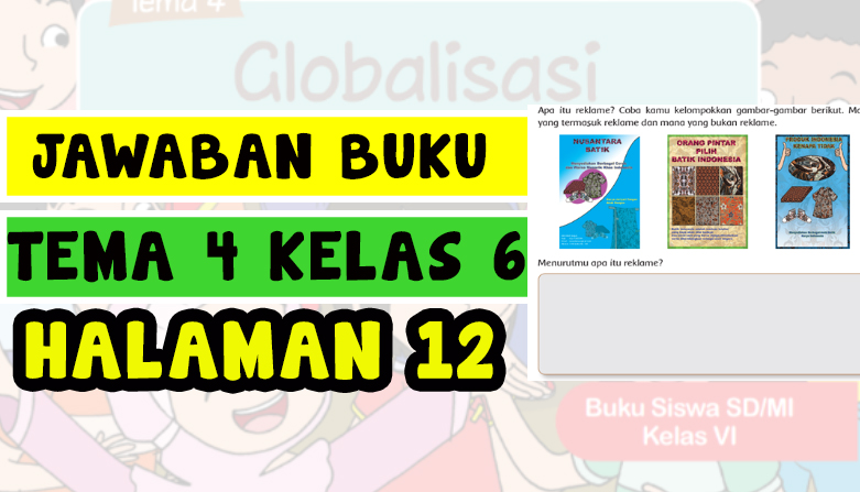 Detail Buku Siswa Kelas 6 Tema 4 Nomer 20