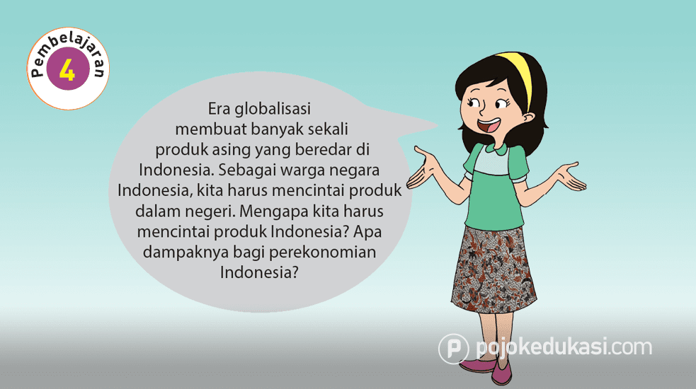 Detail Buku Siswa Kelas 6 Tema 4 Globalisasi Nomer 18