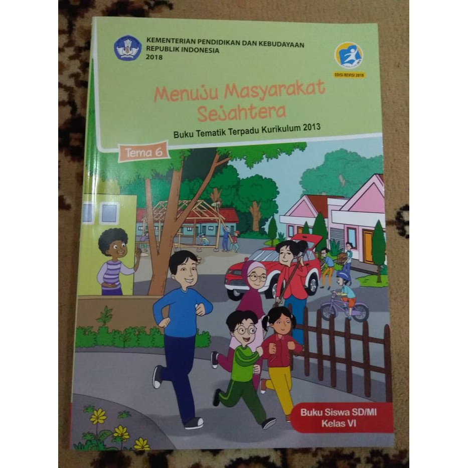 Detail Buku Siswa Kelas 6 Tema 6 Revisi 2018 Nomer 6