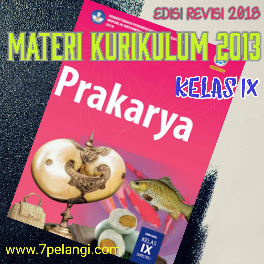 Detail Buku Siswa Prakarya Kelas 9 Semester 1 Nomer 16