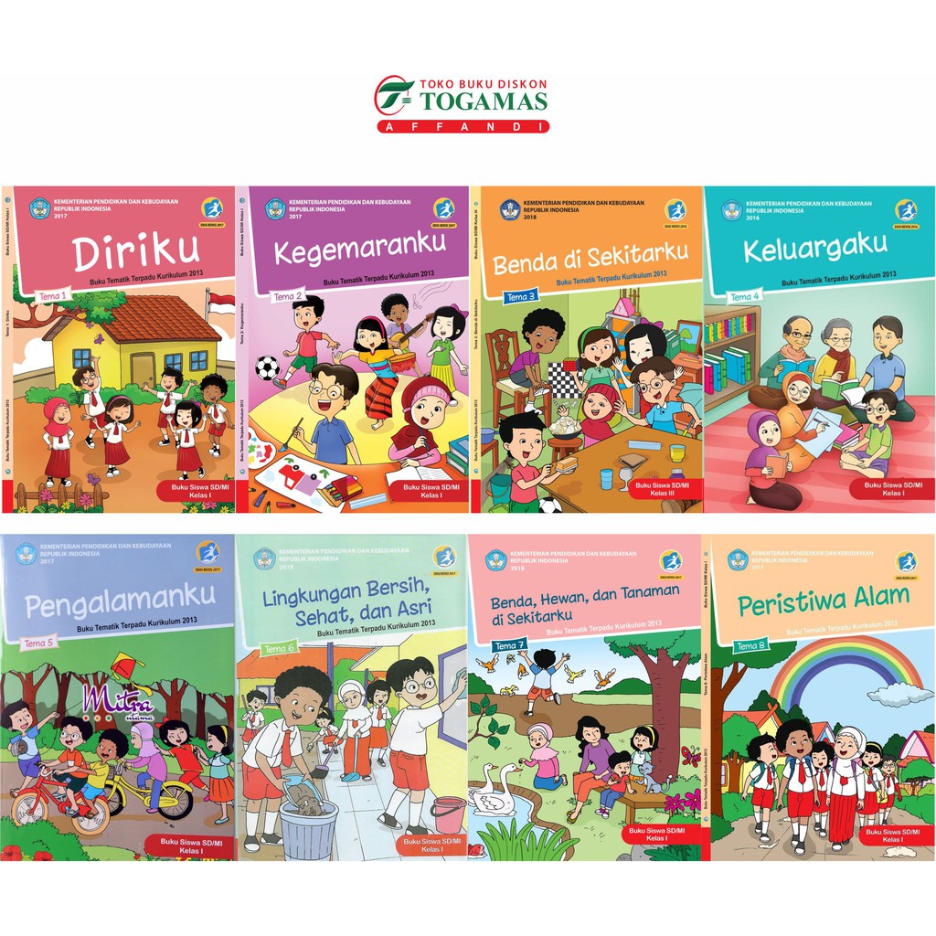 Detail Buku Siswa Tema 1 Kelas 1 Nomer 9