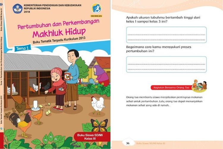 Detail Buku Siswa Tema 1 Kelas 3 Nomer 7