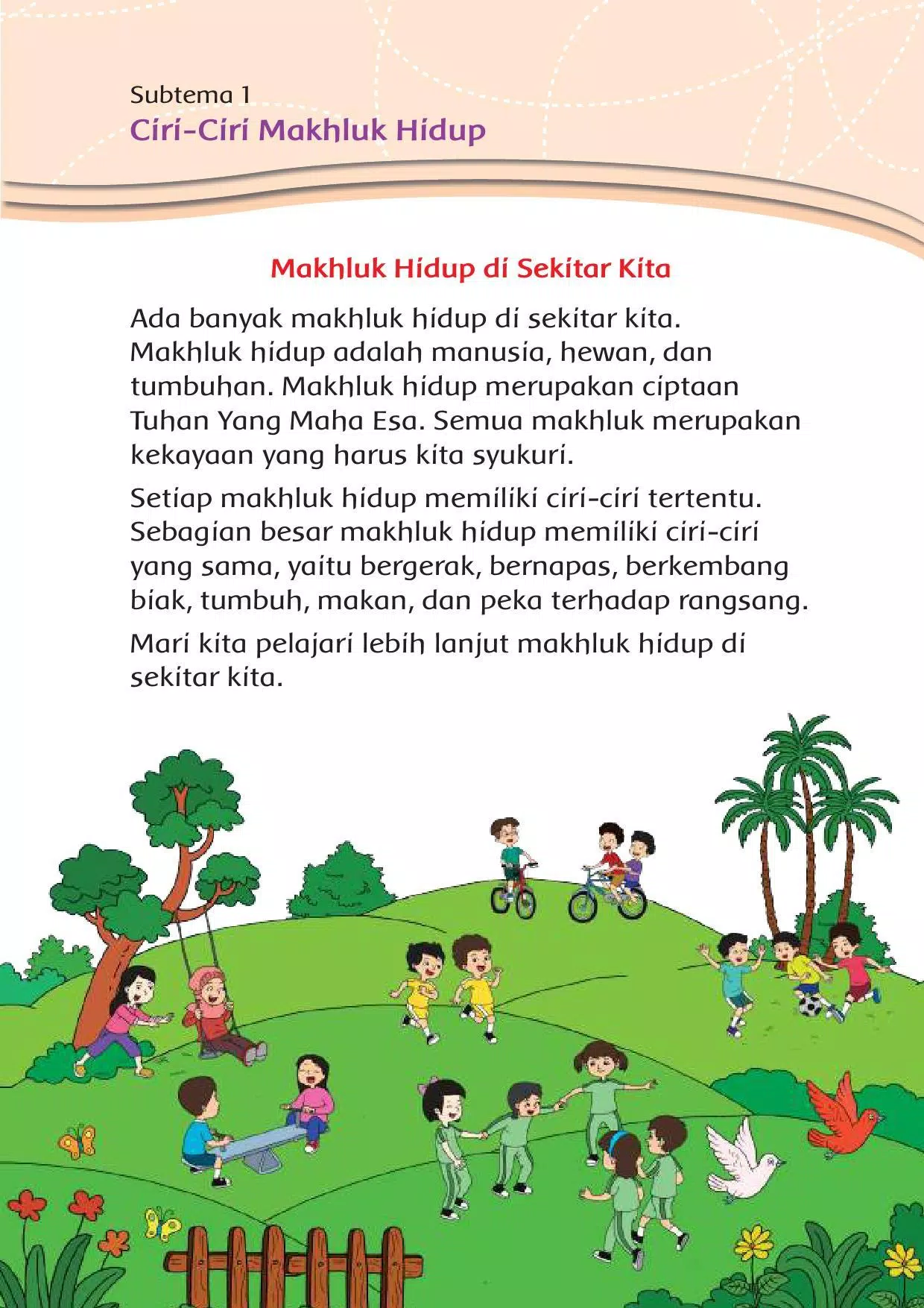 Detail Buku Siswa Tema 1 Kelas 3 Nomer 8