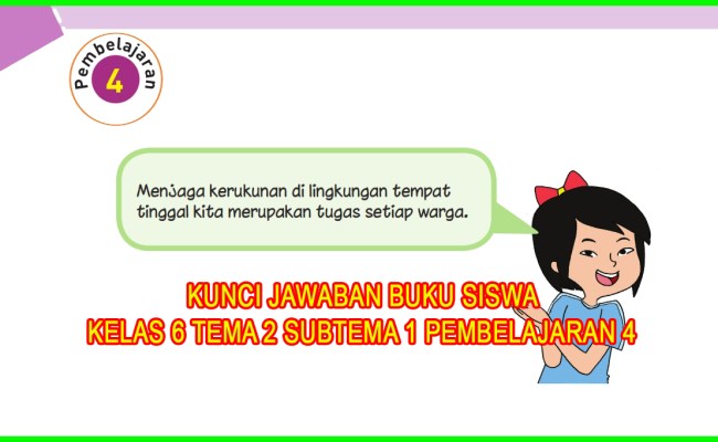 Detail Buku Siswa Tema 2 Kelas 6 Nomer 32