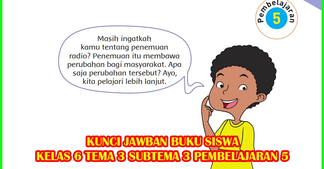 Detail Buku Siswa Tema 3 Kelas 6 Nomer 27