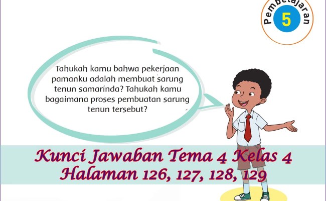 Detail Buku Siswa Tema 4 Kelas 4 Nomer 48