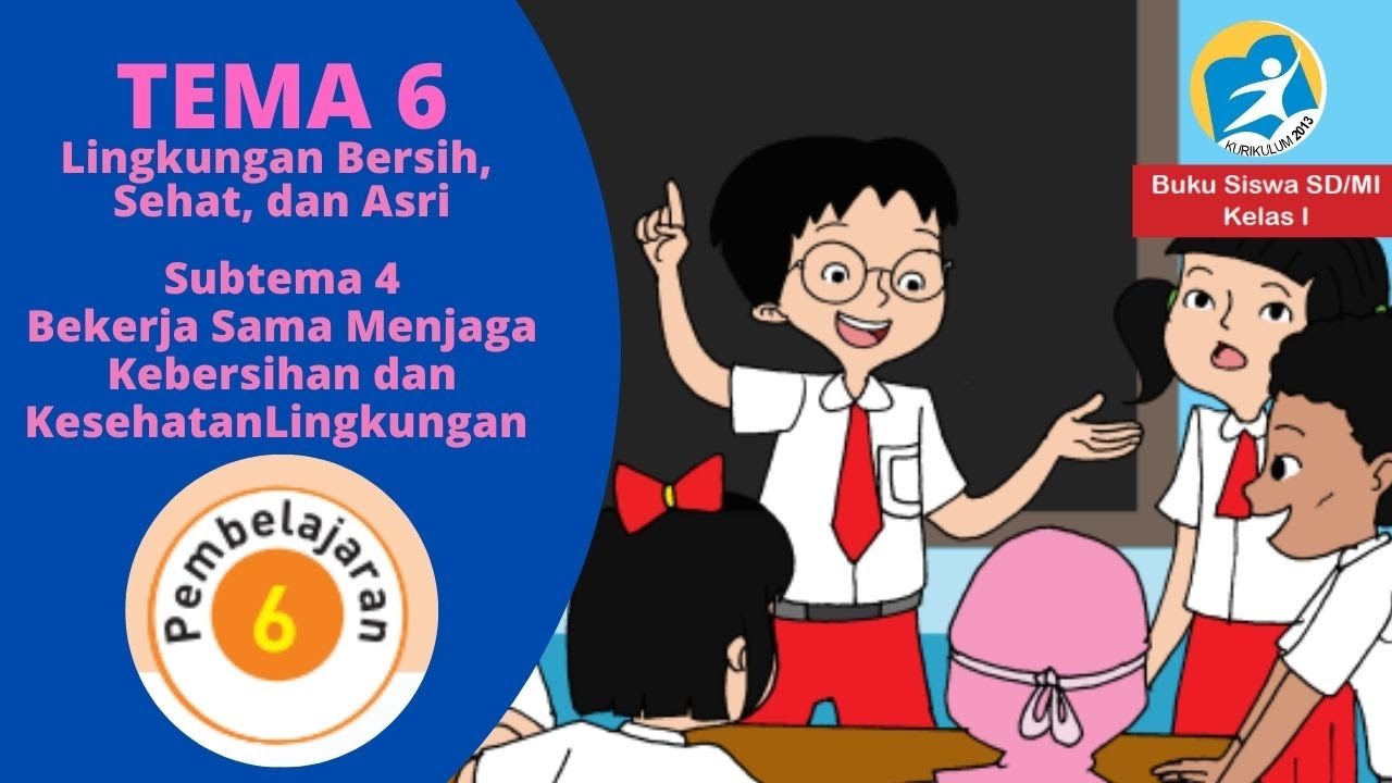 Detail Buku Siswa Tema 6 Kelas 1 Nomer 40