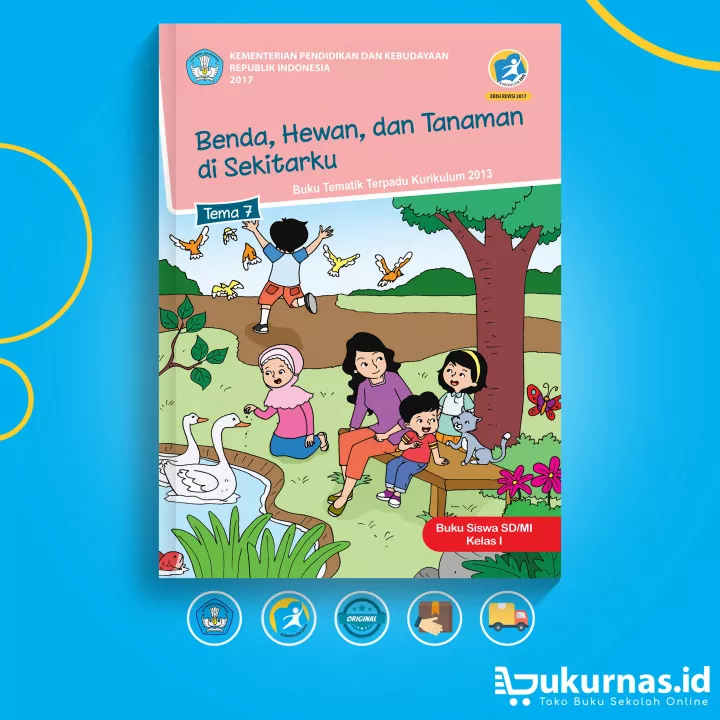 Detail Buku Siswa Tema 7 Kelas 1 Nomer 21