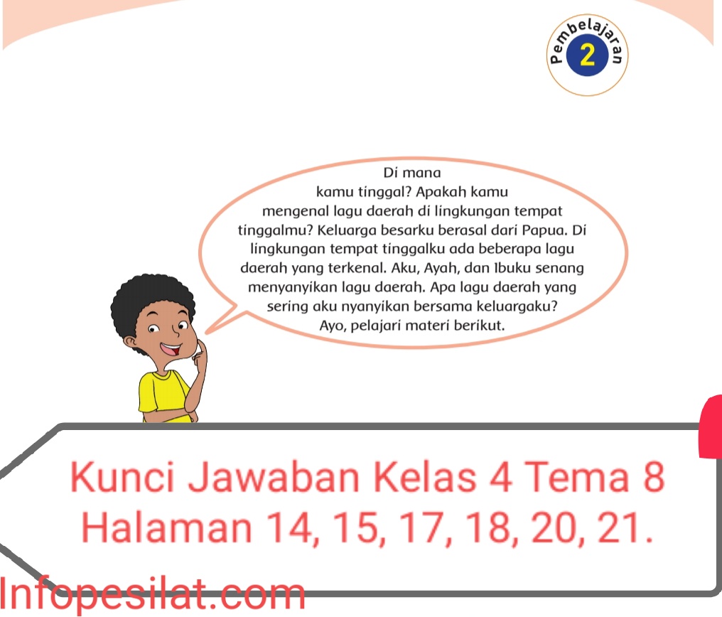 Detail Buku Siswa Tema 8 Kelas 4 Nomer 42