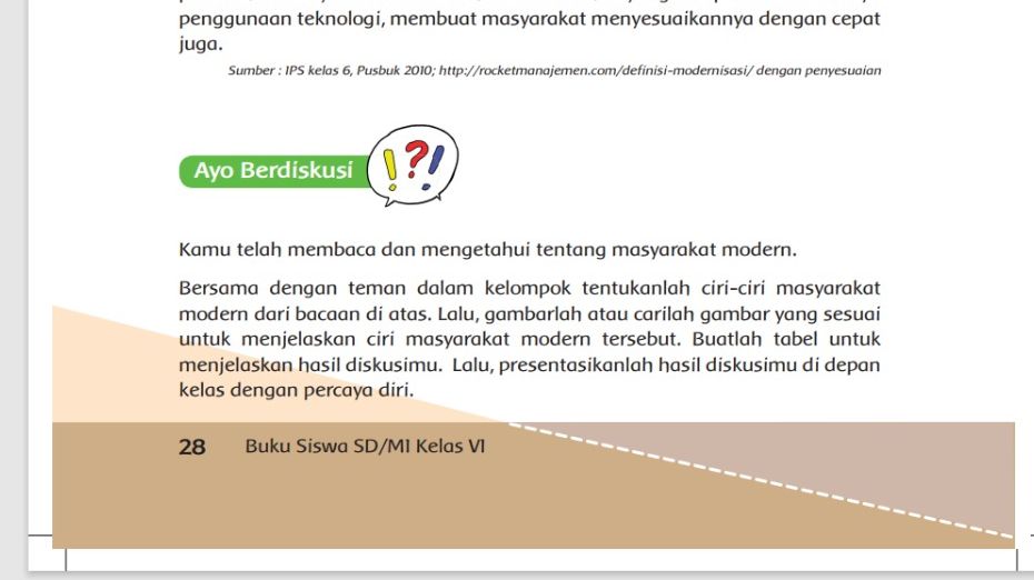 Detail Buku Siswa Tema 9 Kelas 6 Nomer 56