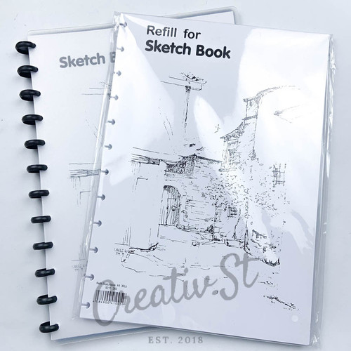 Detail Buku Sketchbook A4 Nomer 49