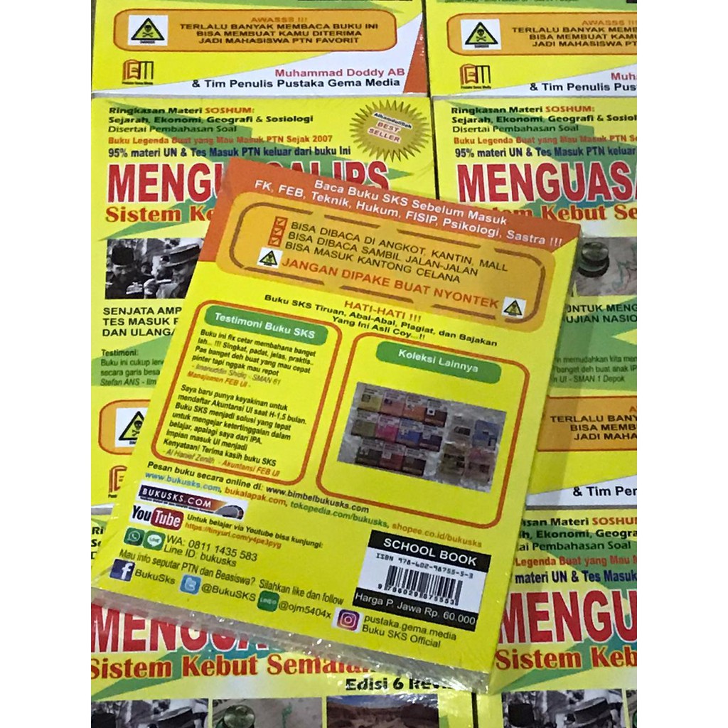 Detail Buku Sks Kuning Nomer 33