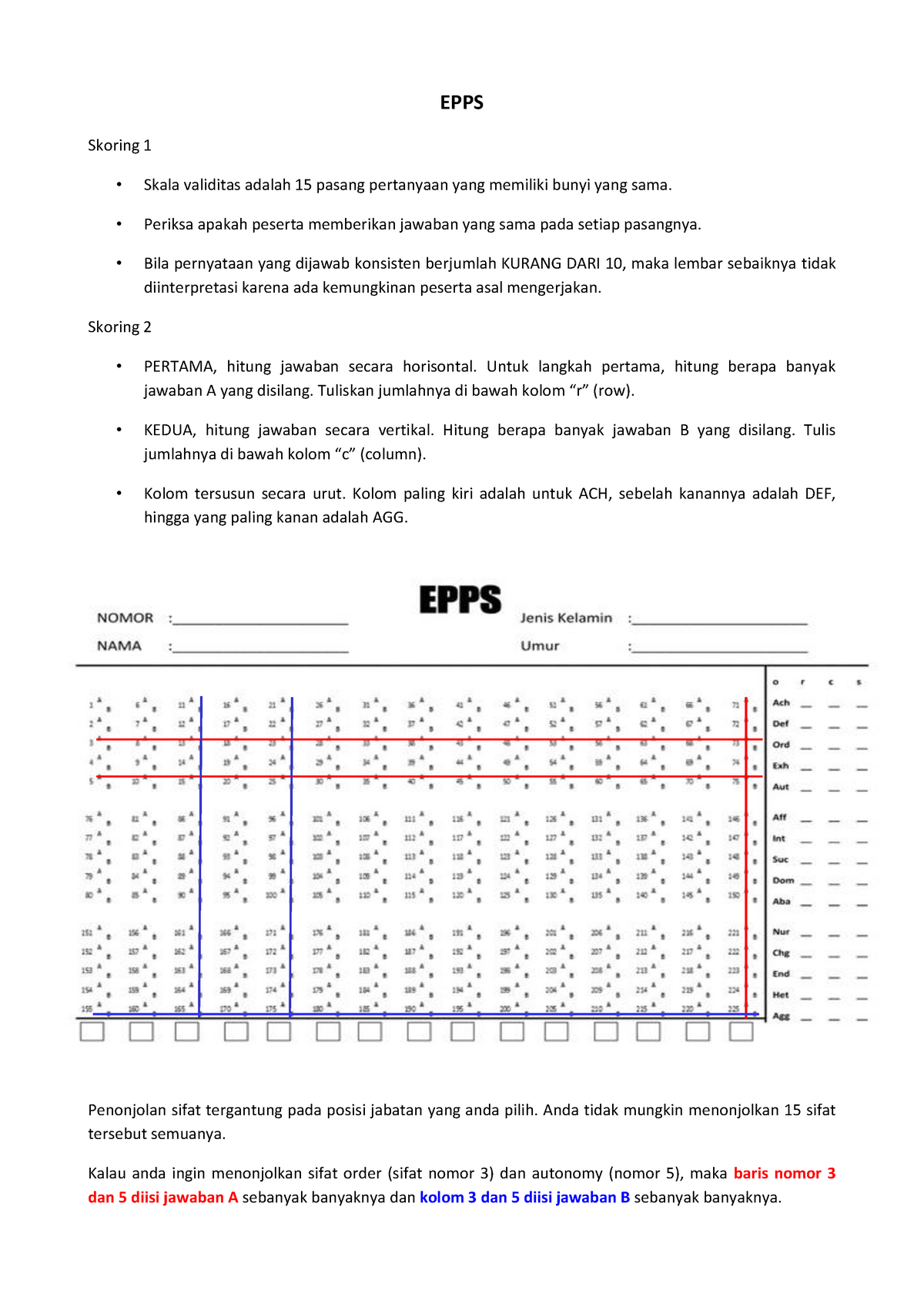 Detail Buku Soal Epps Nomer 5