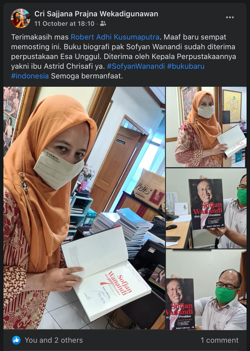 Detail Buku Sofyan Wanandi Nomer 22