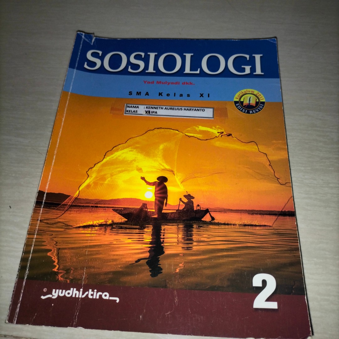 Detail Buku Sosiologi Kelas 11 K13 Nomer 37