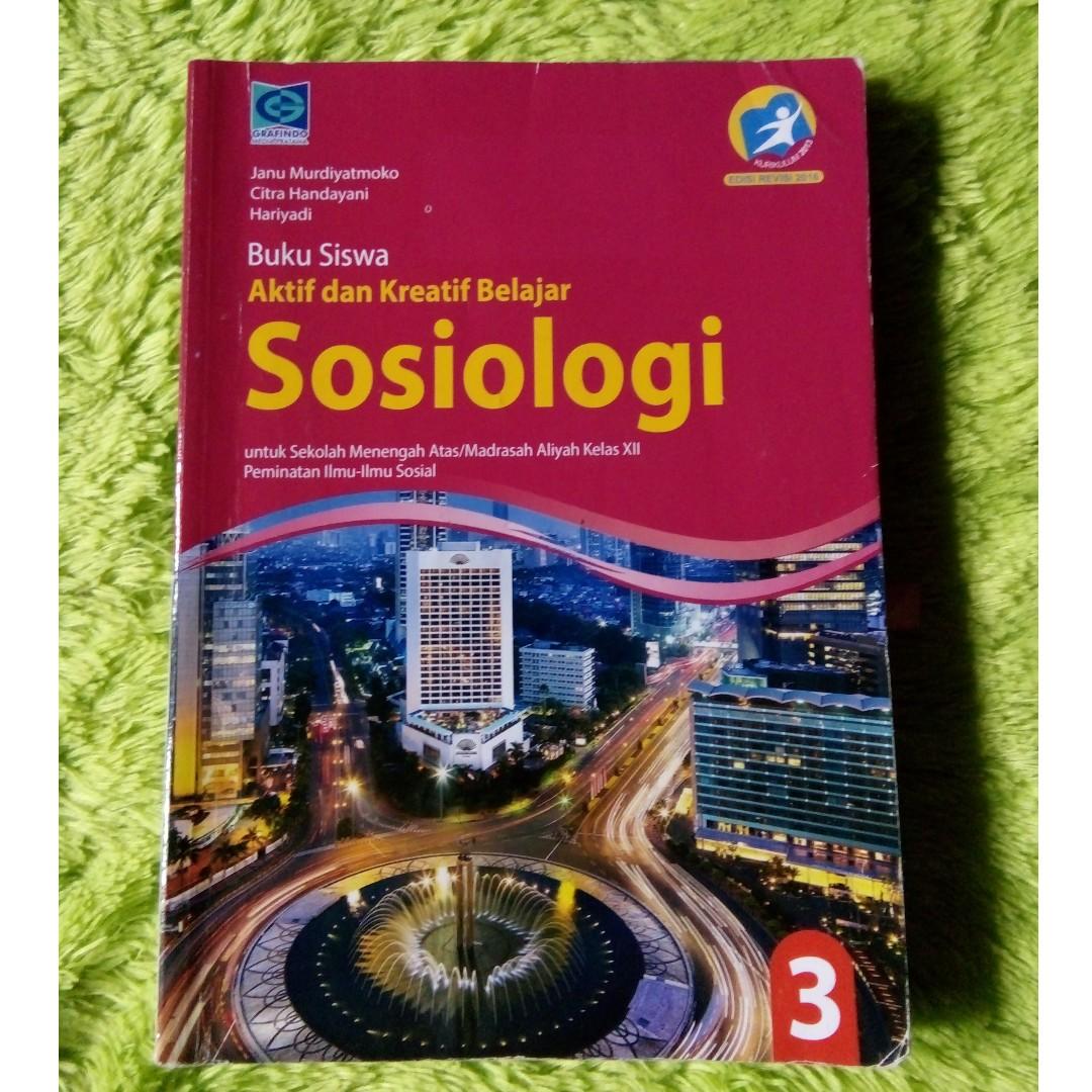 Detail Buku Sosiologi Kelas 12 Nomer 9