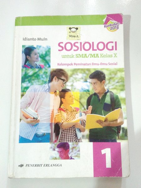 Detail Buku Sosiologi Kelas X Erlangga Nomer 9