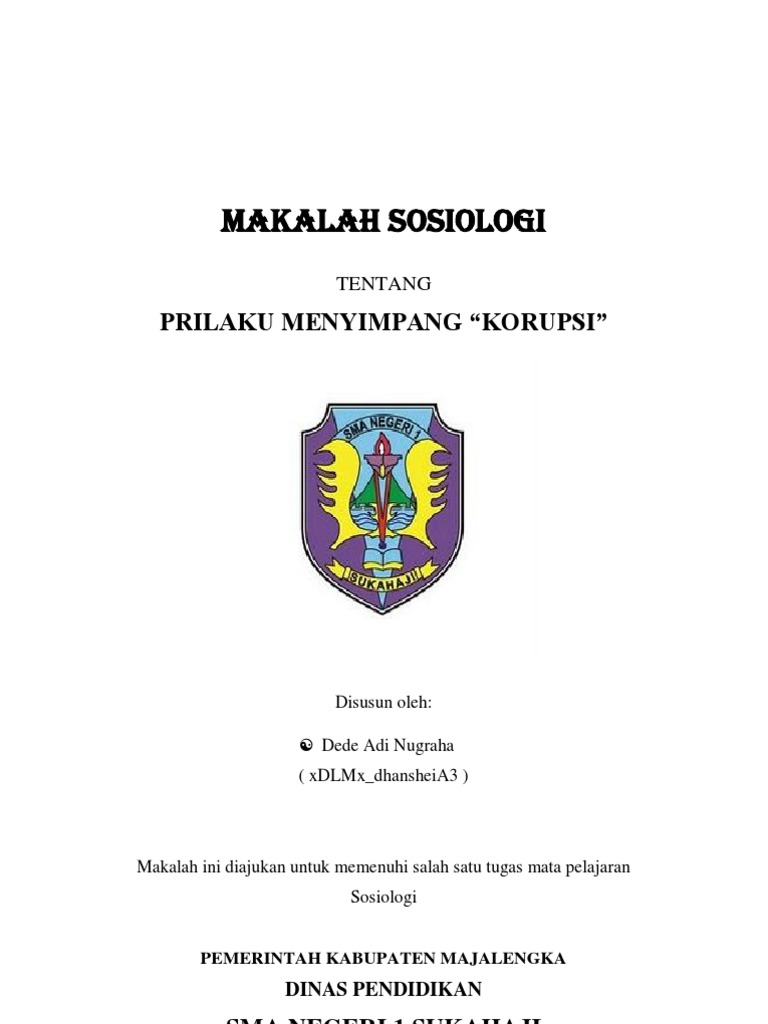 Detail Buku Sosiologi Korupsi Nomer 35