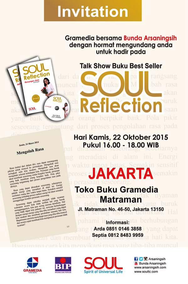 Detail Buku Soul Reflection Nomer 16