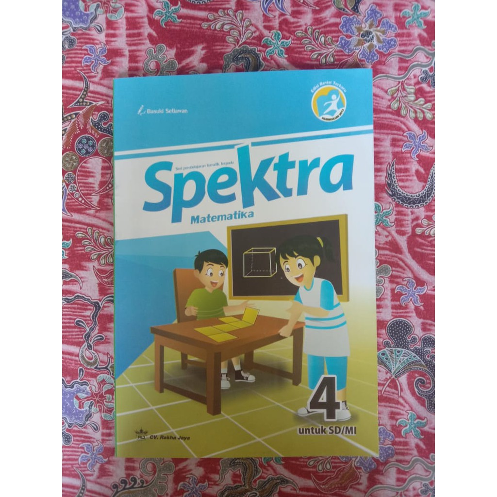 Detail Buku Spektra Kelas 4 Nomer 3