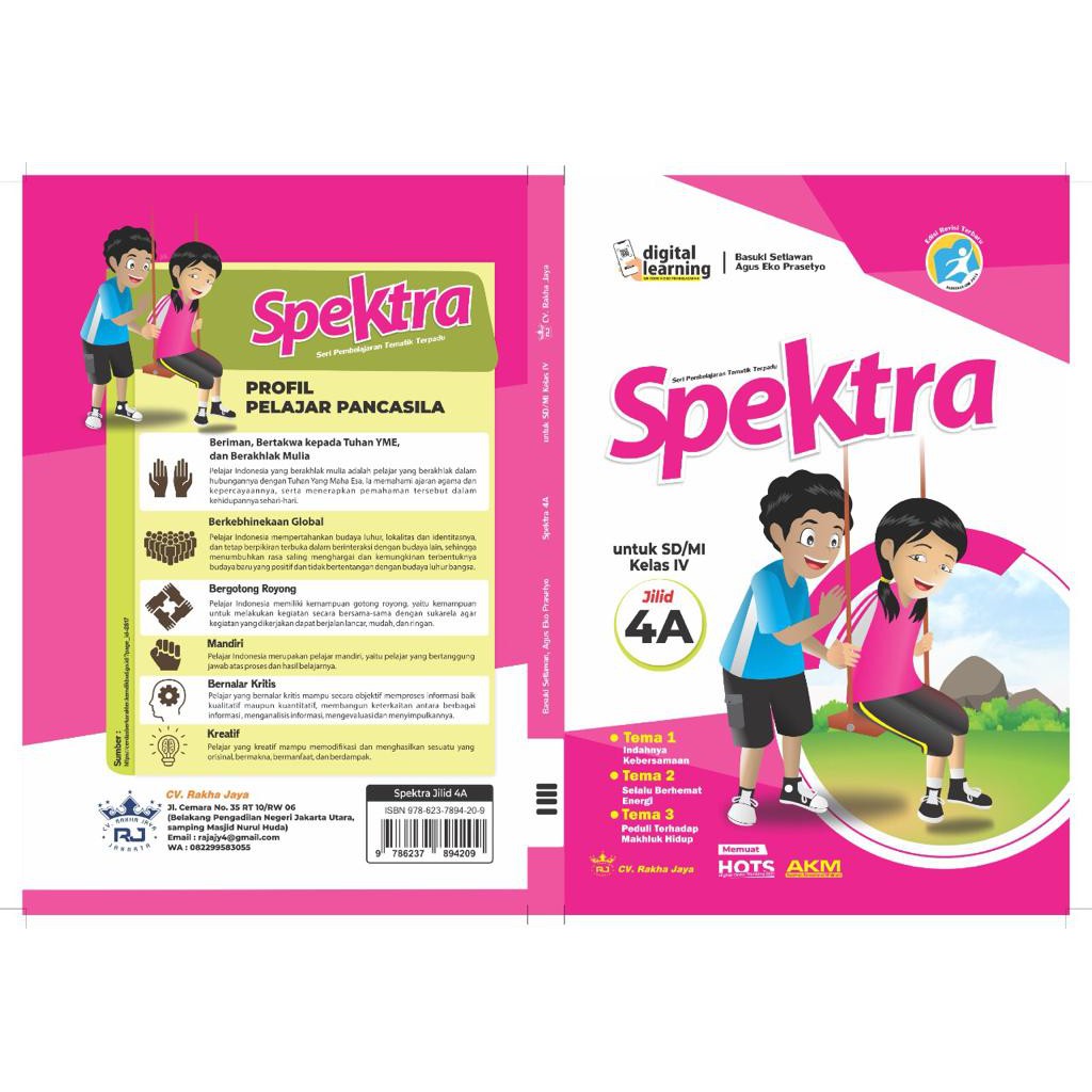 Detail Buku Spektra Kelas 4 Nomer 10