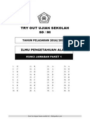 Detail Buku Spm 2018 Sd Kunci Jawaban Nomer 48