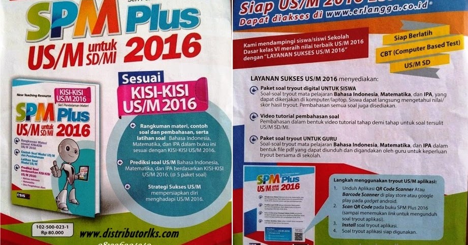 Detail Buku Spm Plus Sd Nomer 55