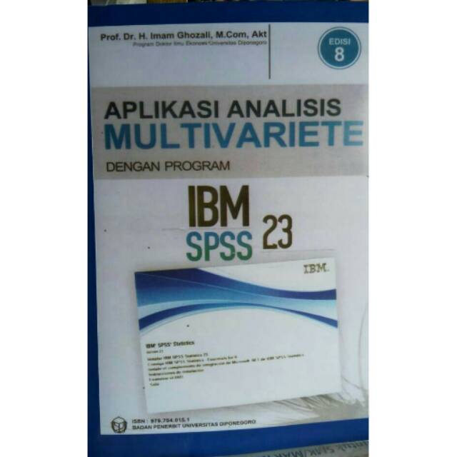 Detail Buku Spss Imam Ghozali 2016 Nomer 21