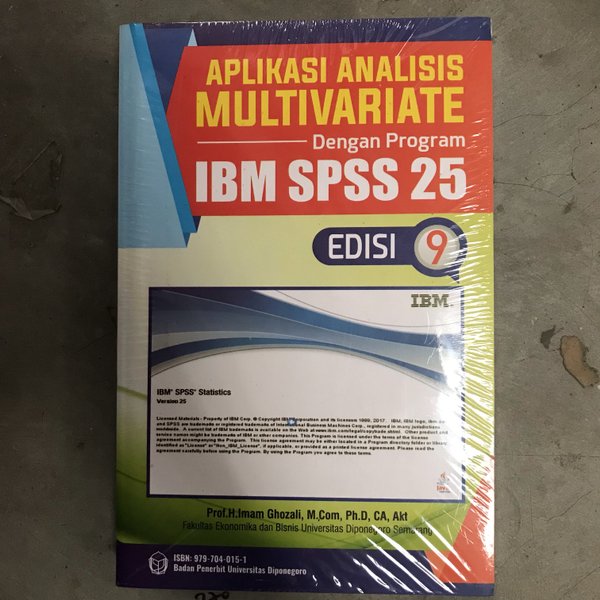 Detail Buku Spss Imam Ghozali 2016 Nomer 24