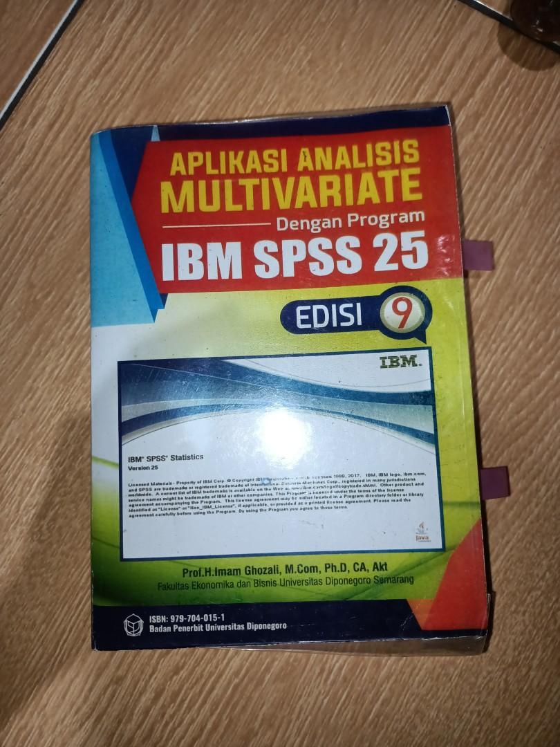 Detail Buku Spss Imam Ghozali 2016 Nomer 35