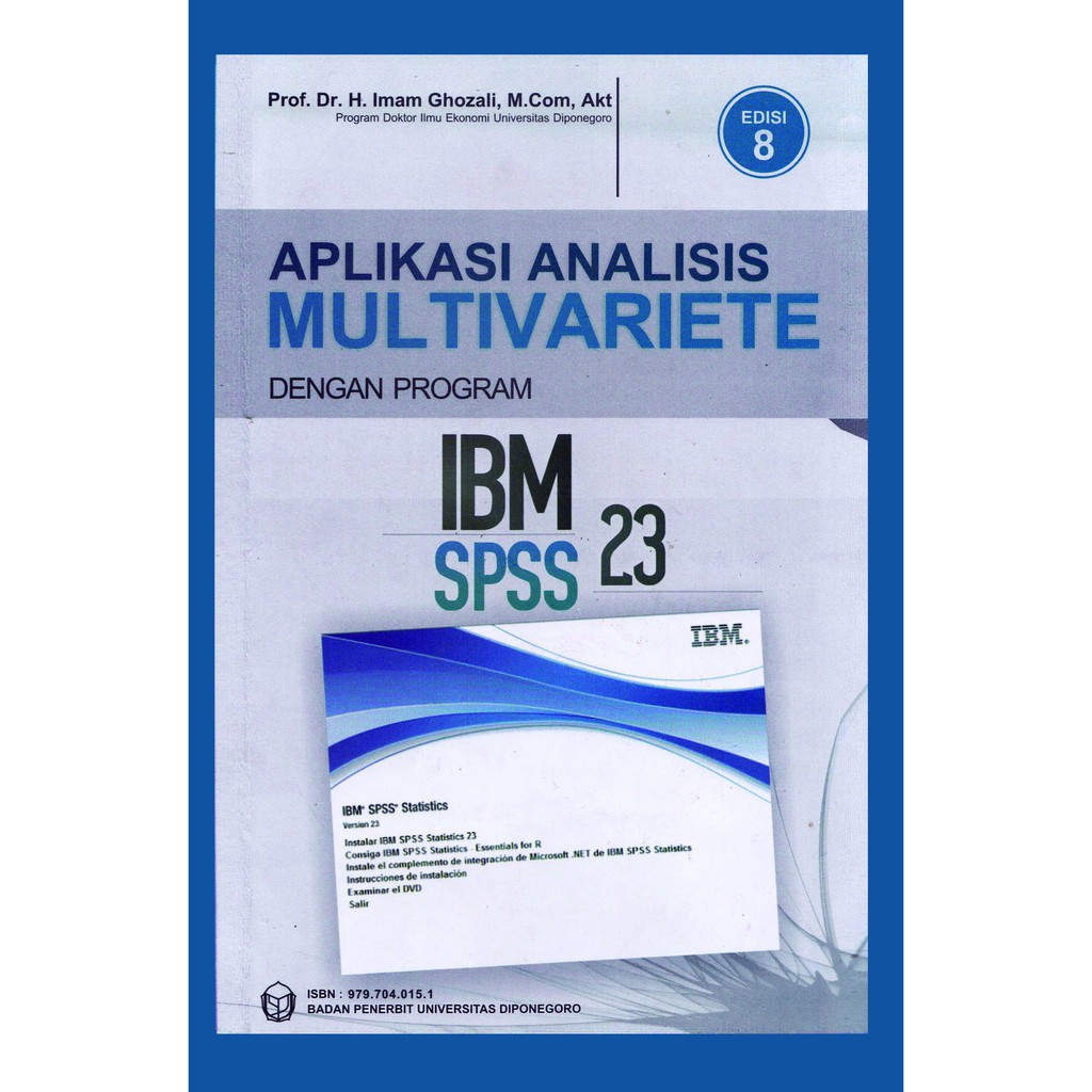 Detail Buku Spss Imam Ghozali 2016 Nomer 6