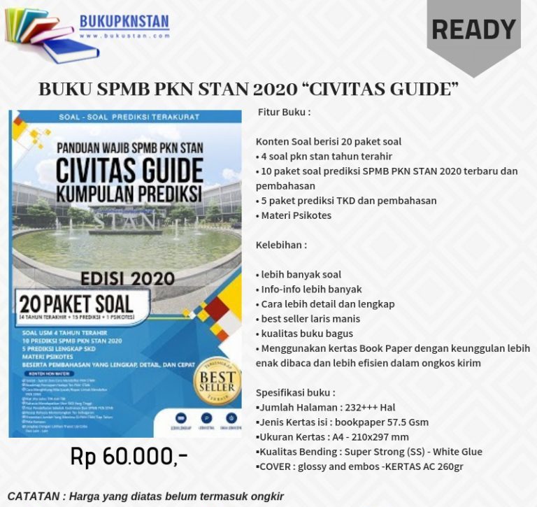 Detail Buku Stan 2020 Nomer 48