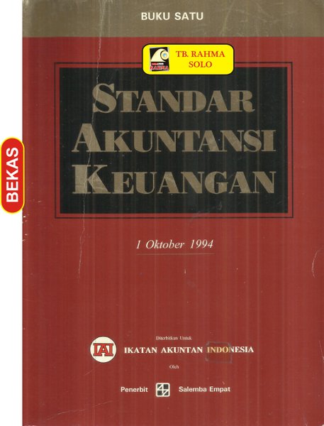 Detail Buku Standar Akuntansi Keuangan Terbaru Nomer 32