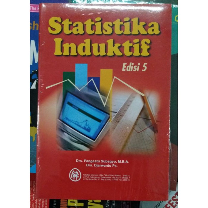 Detail Buku Statistik Induktif Nomer 5