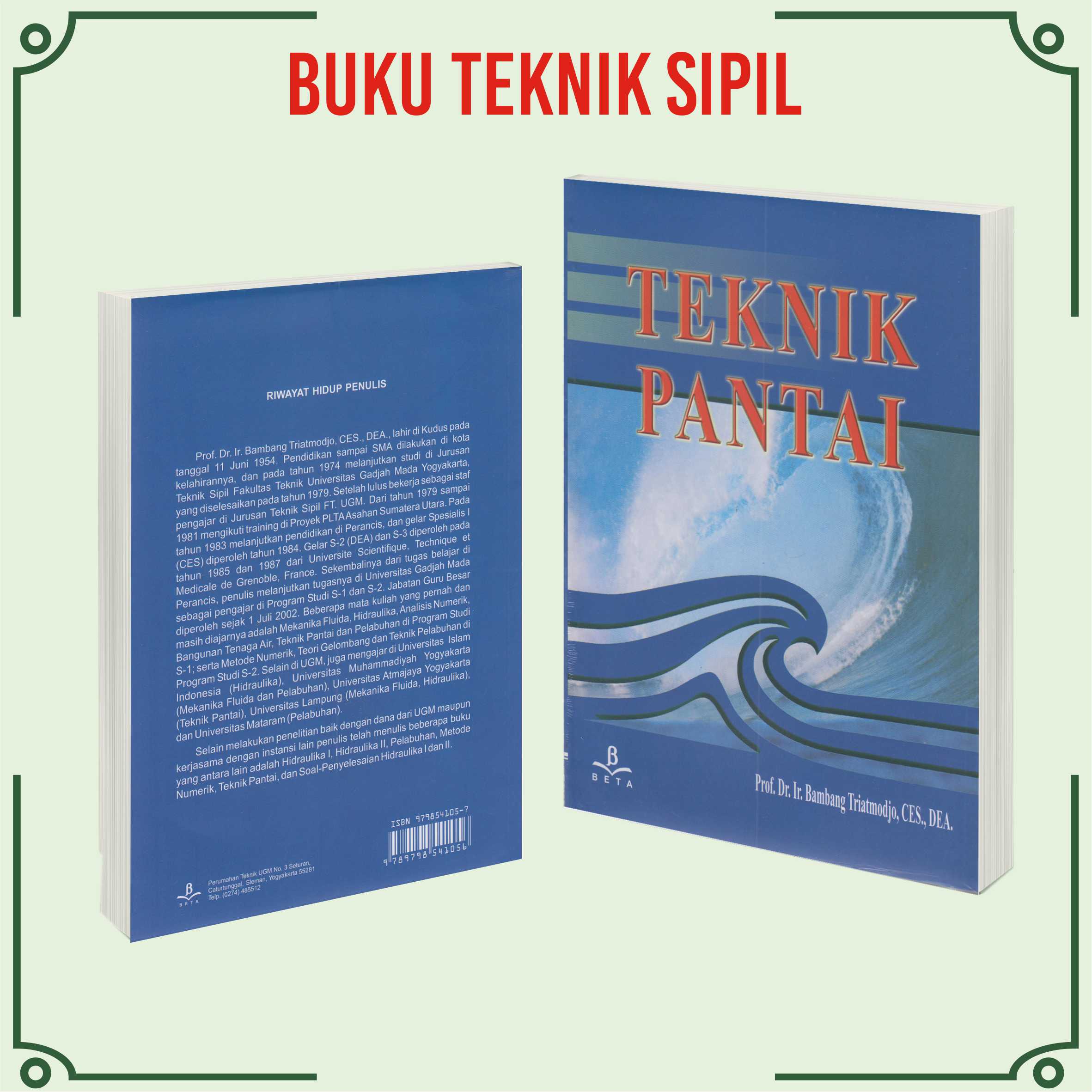 Detail Buku Statistika Teknik Sipil Nomer 7