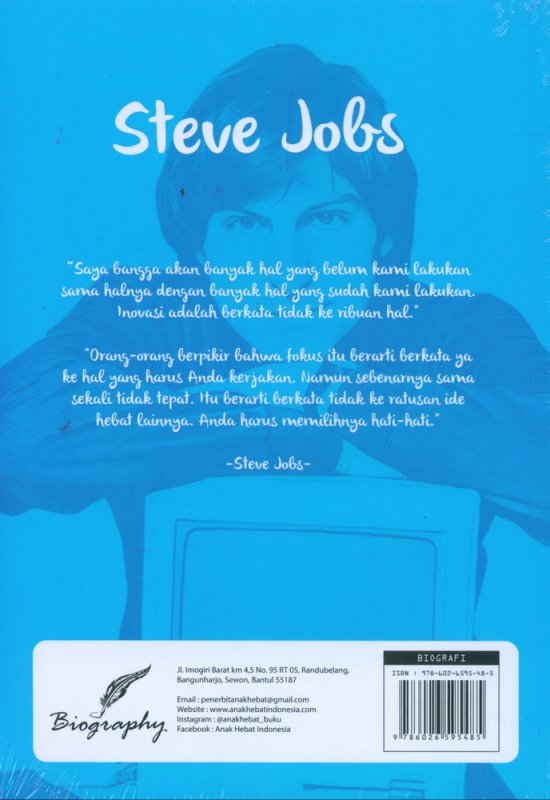 Detail Buku Steve Jobs Nomer 43